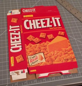 Cheez-It paperboard box
